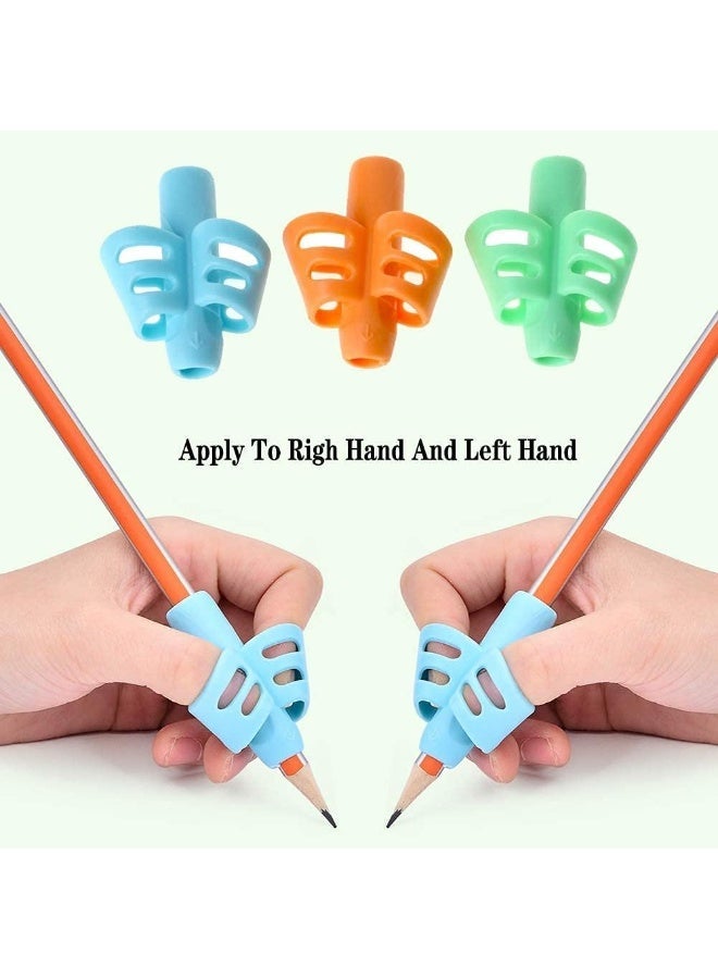 jaexest 3Pcs Non-Toxic Children Pen Holder Writing Posture Correction Tools School Office - Image 5